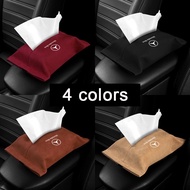 Car Armrest Box Seat Back Hanging Tissue Bag Cover Accessories For W210 W211 W124 W176 W203 W204 W212 W205 CLA CLK GLA GLC