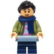 Original Lego Harry Potter - Cho Chang (Olive Green Jacket, Dark Blue Medium Legs) 76430 Minifigure 