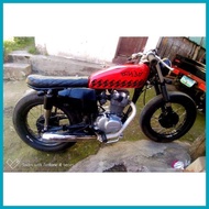 ◱ ♚ ℡ Honda TMX 155 Bullet Pipe Type Muffler for TMX 155 Exhaust pipe
