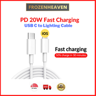 USB Type C to Lightning Cable 20W Fast Charging PD 2.0