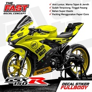 GSX 150r FULLBODY STICKER DECAL GSX STICKER DECAL VARIATION STICKER GSX 150R FULLBODY MOTORCYCLE