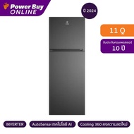 ELECTROLUX ตู้เย็น 2 ประตู 11 คิว Inverter (สีดำ) รุ่น ETM3100L-B