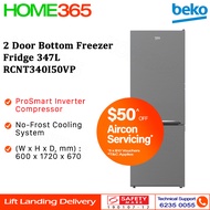 Beko 2 Door Bottom Freezer Fridge 347L RCNT340I50VP