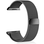 Magnetic Bands Compatible with Fitbit Ionic Bands for Women Men, Stainless Steel Magnetic Lock Replacement Wristbands for Fitbit Ionic Smart Watch
