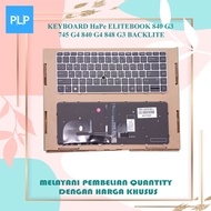 HaPe Elitebook 840 g3 745 g4 840 g4 848 g3 Backlite Keyboard