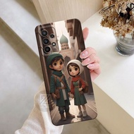 HP Samsung Galaxy A73 Case - Cartoon Fashion Case - Samsung Galaxy A73 Softcase - Pro Camera Case - 