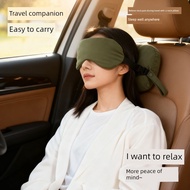 neck pillow for travel Cross-border Eye Mask Shading No Eye Pressure Sleeping Travel Pillow Adjustab