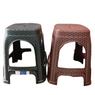 RATTAN STOOL CHAIR| FUSON PLASTIC CHAIR STOOL #809