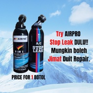 🚩STOP LEAK FORMULA🚩5 IN 1 CAR R134 DIY AIR COND STOP LEAK TOP UP R134A COMPRESSOR OIL TREATMENT UV 85G TAMBAH GAS MYVI