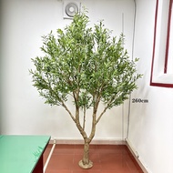 Plastic Rod Olive Tree Simulation Olive Tree Simulation Tree Potted Plant Crafts Hotel Home Decorati