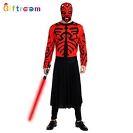 A Easter Role-Playing Adult Star Red Devil Costume Star Wars Jedi Knight Costume