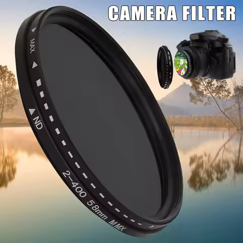 Adjustable Fader Variable ND Filter ND2 to ND400 Neutral Density for Camera Lens filtro nd 37/43/46/