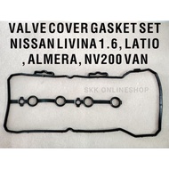 VALVE COVER GASKET NISSAN LIVINA 1.6, LATIO 1.6, ALMERA 1.5, NV200 VAN