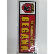 Gegana long embossed sticker | Gegana Long Embossed | Long Embossed Sticker