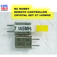 20221128-324b  RC HOBBY REMOTE CONTROLLER CRYSTAL 27.145MHZ