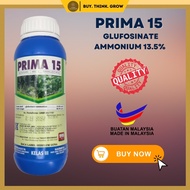 Prima 15 Racun Rumput Sentuh  Glufosinate Ammonium 13.5% 1L Rumput Rampai Tanaman Sayuran Sawit Geta