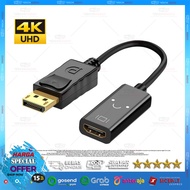 DisplayPort Cable (DP) To HDMI Female / Converter DP to HDMI High Quality !!