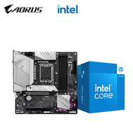 【真威】技嘉 B760M AORUS ELITE AX+ Intel【14核】Core i5-14500