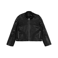 YRNX HECATE - NOCTAIN LEATHER BIKER JACKET