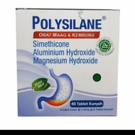 Polisilane tablet strip 8 tablet