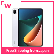 Xiaomi Pad 5 Wi-fi Edition 6GB + 128GB Tablet Large 11-inch screen WQHD+120Hz display Qualcomm Snapdragon 860 immersive quad stereo speakers 8720mAh(typ) high capacity battery (Pearl white) Pearl white)