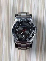絕版 正版 正貨 機械式自動錶 男士手錶 Victorinox Swiss Army Maverick Mechanical Automatic Grey Dial Men's Watch 瑞士製造 