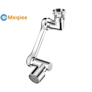 1080° Universal Rotating Faucet Extender Large Angle Rotating Robot Arm Nozzle Faucet Adapter Faucet