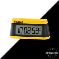 [WatchClubOnline] QHL091Y Seiko Table Clock Digital Quartz Stopwatch Timer Marathon QHL091 QHL-091 QHL-091Y