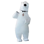 cod Polar Bear Inflatable Costume New Christmas Holiday Party Performance Atmosphere Props Cartoon C