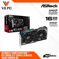 ASROCK AMD Radeon™ RX 9060 XT / 9060XT Challenger 16GB OC DDR6 DUAL FAN GAMING GRAPHIC CARD