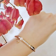 高級感 皓石字母手鍊【客製化禮物】