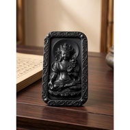 Agarwood Carving Tara Peace Amulet Tibetan Green Tara White Tara Amulet Wenwan Portable Necklace Pen