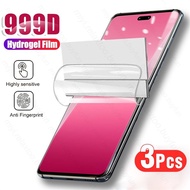 Xiaomi11T Xiaomi10 3Pcs 999D HD Clear Soft Hydrogel Film For Xiaomi 11T 11X 11 10T 10 9T 9 8 Pro SE 