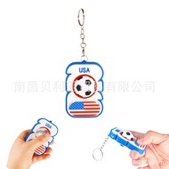 Produk baharu ini adalah mainan pengurang tekanan berbentuk bola sepak yang dicetak secara 3D dengan