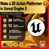 [Video Course] Make a 2D Action Platformer in Unreal Engine 5