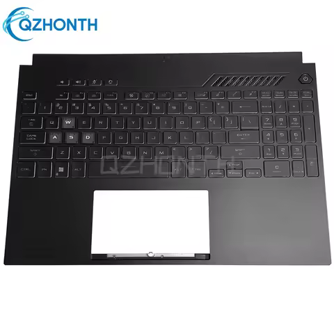 (2023 Year) Used For ASUS TUF Gaming A15 F15 FX507 FA507 FX517 Palmrest Upper Top Case w/ Backlit Ke