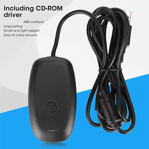 AU67-For 360 Wireless Gamepad PC Adapter USB Receiver Supports Win7/8/10 System For Microsoft Xbox36