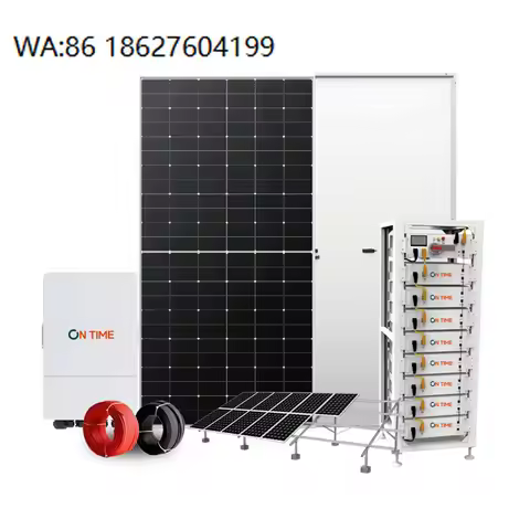 5KW 10KW 15KW Hybrid Solar Energy System, Off Grid Solar Panel Kit with LiFePO4 Battery Inverter for