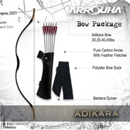 Arrouha Adikara Pakej Bentara Pemula Sukan Memanah Tradisional 30 lbs - 45 lbs