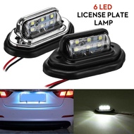 1pcs x 6 LED License Number Plate Step Light Lamp Lorry Truck Trailer RV 12V 24V