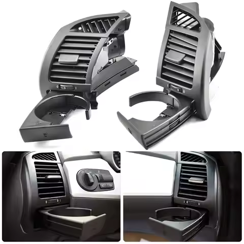 For BMW Z4 E85 E86 2002-2008 Front Dashboard Conditioning Panel Air Vent Oulet Cover Grille Frame Tr