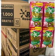 Promo Lazkoin 1 Dus Rinso Cair kemasan 1000an 112 Pcs/sachet