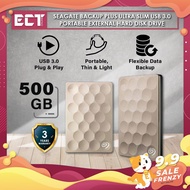 Seagate Backup Plus Ultra Slim 500GB 1TB 2TB USB 3.0 Portable External Hard Disk Drive - 9.6mm Slim 