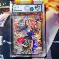 Slab Grading One Piece Boa Hancock lipstick gift box and signature Nf2 19 PSA