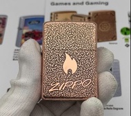 全新有盒Zippo煤油打火機 紫銅機