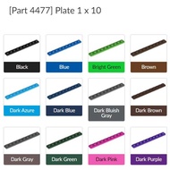 A92.[Ready Stock] 4477. Lego Parts : Plate 1 x 10