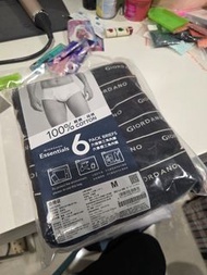 Giordano 男士三角內褲 (6件裝)