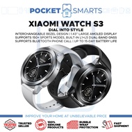 [Malaysia Set] Xiaomi Watch S3 (1.43" Large AMOLED | Support Bluetooth Phone Call) 1 Year Xiaomi Mal