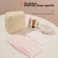 RunSabai Toiletry Bag Sanitary Pad Pouch Pad Pouch Cute Cosmetic Storage Pouch Cable Case Nice