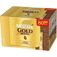 Nescafe Gold Blend Stick Black 80P Regular Soluble Coffee  Non-Flavor  Mocha  Stick【Direct from Japan】